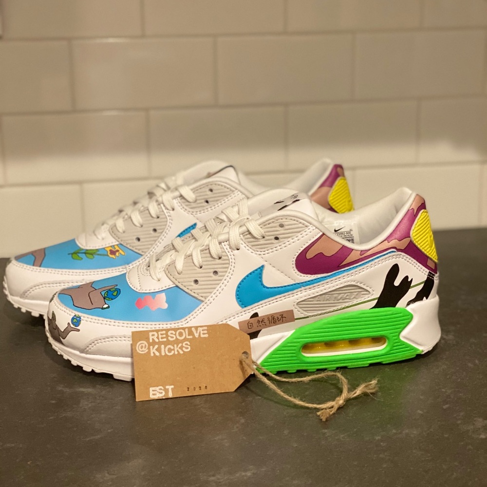 Nike AirMax 90 Ruohan Wang Size 13